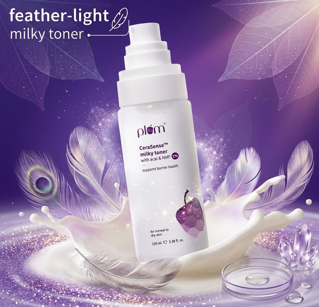 Plum CeraSense Milky Toner For Dry Skin